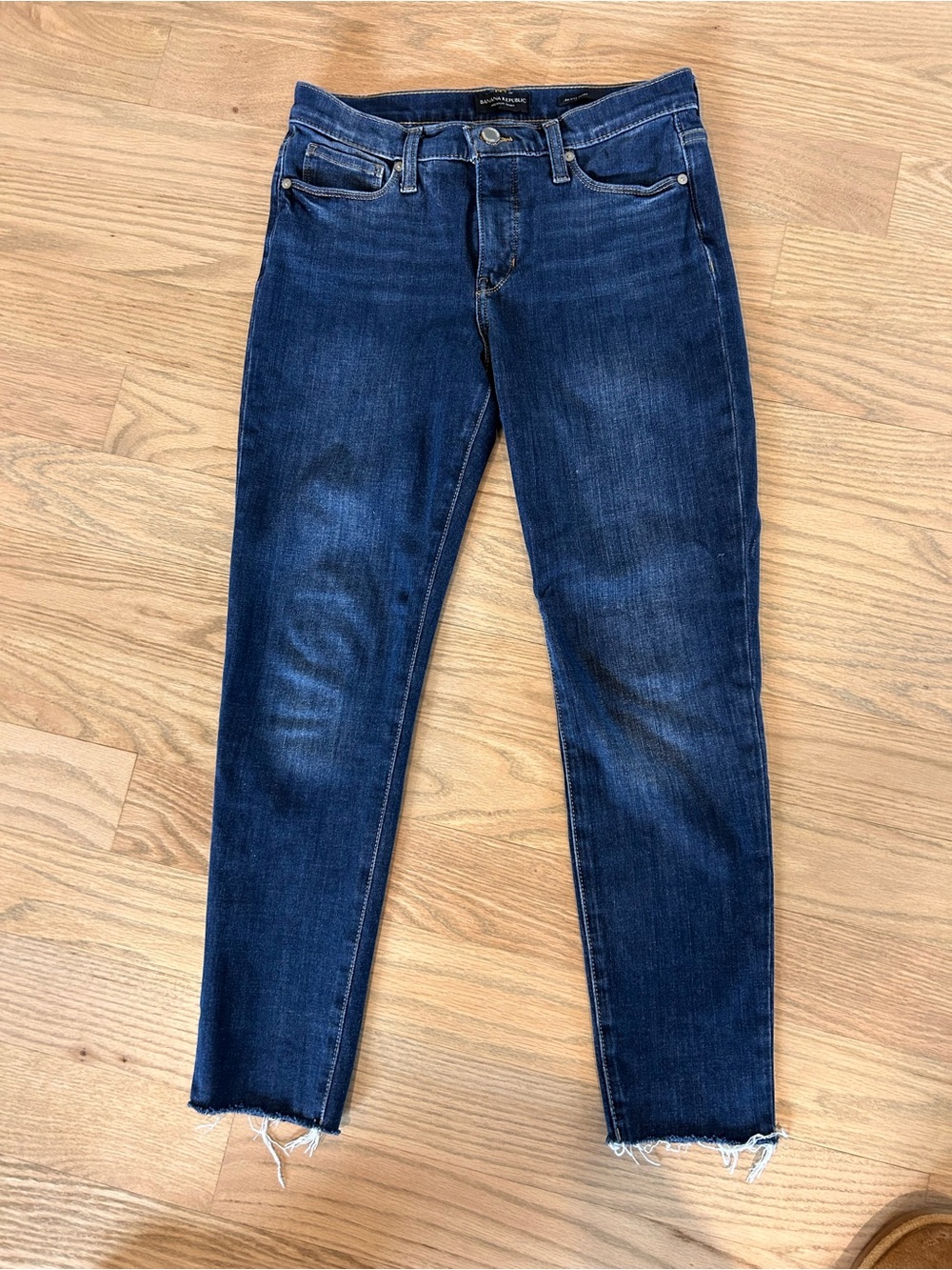 Banana Republic mid-rise skinny jeans